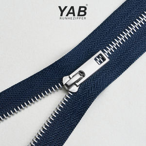 YAB Achat en vrac Ouvert-End Écologique Taille Personnalisée Jeans Métal Aluminium <span class=keywords><strong>Fermeture</strong></span> <span class=keywords><strong>Éclair</strong></span> Pour Textile À La Maison Et Vêtement - Product Image 5