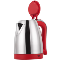 Bouilloire électrique en acier inoxydable à arrêt automatique de 1,5 l 1,8 l à alimentation directe du fabricant de haute qualité pour la maison et l'hôtel