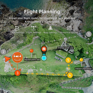 FIMI X8 <span class=keywords><strong>Tele</strong></span> MAX double caméras Zoom grand angle 4K Night Shot Haut-parleur 4G 47 Min Autonomie de la batterie Drone - Product Image 4