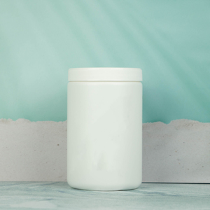 800ml OEM & ODM HDPE container thực phẩm màu đen và trắng nhựa <span class=keywords><strong>Jar</strong></span> với nắp cho protein bột container đường lưu trữ - Product Image 4