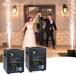 Mitushow máquina dmx remota 600w mini dmx, máquina de ignição fria para casamento