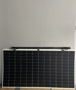 แผงโซลาร์เซลล์แบบยืดหยุ่นขายส่ง 700W 710W 720W ชนิด N กระจกสองชั้นแบบโมโน สำหรับสถานีระบบโซลาร์เซลล์ - Product Image 1