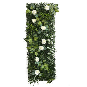 Plantes artificielles suspendues au mur Plantes artificielles grimpantes Mur d'herbe verte pour la décoration intérieure - Product Image 3