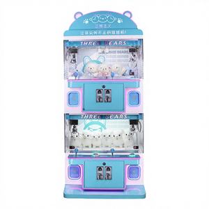 Mini machine de jeu d'arcade à grue à griffes pour 1 joueur, en acier inoxydable, couleurs personnalisables, avec garantie d'un an pour parc d'attractions - Product Image 1