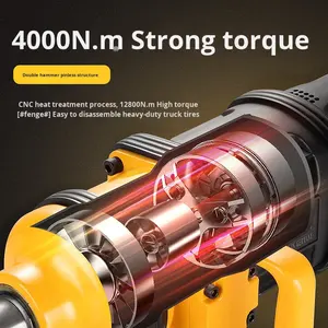 Ivslan DT-105A气动气枪工业级1/2英寸驱动装置轮胎拆卸扳手冲击重型汽车修理高 - Product Image 3