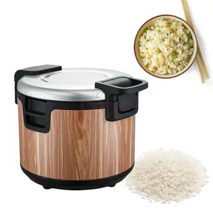 Calentador de arroz de 220V, Cocina eléctrica multidigital, Cubo de aislamiento de arroz de 19L, olla de preservación de calor de 110W