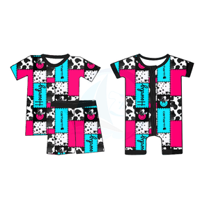 Kotak Misteri Pakaian Anak Bambu Motif Campur  Blind Box Kejutan  Set Pakaian Bayi Perempuan - Product Image 6