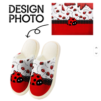 Chaussons pour femmes doublés en polaire à imprimé animal avec semelle extérieure en EVA pour un confort intérieur