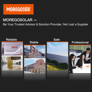Morego Système <span class=keywords><strong>de</strong></span> panneaux solaires hors réseau sur réseau 100000W 50kw 100kW 120kw Générateur solaire Centrale électrique Batteries rechargeables - Product Image 5