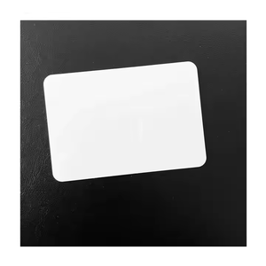 Cartes de visite professionnelles en aluminium personnalisées 2026, sublimation métallique, double face, blanc brillant, aluminium vierge, cartes de visite professionnelles en sublimation - Product Image 1