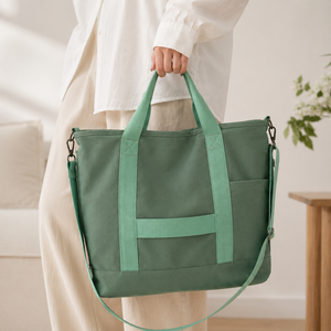 Bolsa de Lona Personalizada con Correa para el Hombro, OEM/ODM, Bolsa de Compras Reutilizable para Promoción de Marca con su Logotipo - Product Image 1