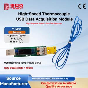 Módulo de Adquisició<span class=keywords><strong>n</strong></span> de Datos con Termopar USB de Alta Velocidad, Tipos <span class=keywords><strong>B</strong></span>/E/J/<span class=keywords><strong>K</strong></span>/<span class=keywords><strong>N</strong></span>/R/S/T/C, Compatible con Software para Uso Industrial y de Laboratorio - Product Image 2