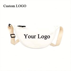 Sac à bandoulière en nylon OEM avec fermeture éclair, petit sac bandoulière pour hommes et femmes, couleurs mélangées, Chine, cadeau promotionnel sportif - Product Image 1