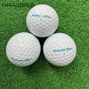 Balles de golf blanches à haute élasticité Grasbird Factory Direct, revêtement Surlyn double couche, balles de compétition - Product Image 5