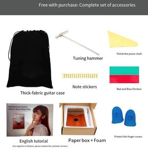 Kalimba de Alta Calidad de 17 Teclas, Piano de Pulgar Estilo Dibujos Animados - Product Image 5