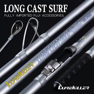 FUJI Guide Ring Long Cast <span class=keywords><strong>Surf</strong></span> 4.2m 3 Sections Canne à pêche en fibre de carbone pour la pêche en mer - Product Image 2