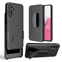 Defender Holster – coque de téléphone portable antichoc pour Samsung A14 4g 5g avec béquille