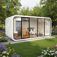 Chef-d'œuvre de science-fiction : Cabine résidentielle entièrement intégrée sur mesure, résistante aux intempéries, préfabriquée, pour hôtel moderne