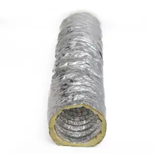 HVAC system insulated flexible aluminum air duct cooling system air duct