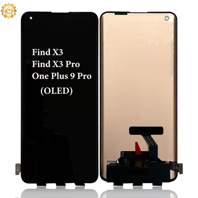 Competitive Price Cell Phone Lcd Display for One Plus 9 Pro for OPPO Find X3 X3 PRO Complete Black Wholesale