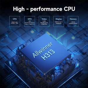 ZOKU 2024 Mejor TV3 Android14 Smart Tv Stick 4K Allwinner H313 Ayuno 4K Streaming Alta velocidad 16GB ROM Smarter Fire Tv Stick OEM - Product Image 5