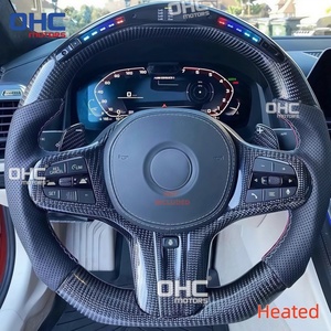 <span class=keywords><strong>Volante</strong></span> Deportivo <span class=keywords><strong>M</strong></span> de Fibra de Carbono con Calefacción y Luces LED para <span class=keywords><strong>BMW</strong></span> M5 Serie 5 G30 G31 G38 G01 G06 G32 G11 G16 F90 F91 M550i 2018+ (Stock en EE. UU.) - Product Image 4