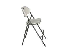 Ghế Quán <span class=keywords><strong>Bar</strong></span> Gấp Bằng Nhựa/Cao Cho Ngoài Trời/Ghế Gấp Ngoài Trời Có Chiều Cao Bổ Sung - Product Image 3