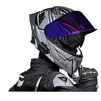 Nouveau casque de moto intégral certifié 3C DOT en ABS, double visière, rabattable, unisexe, toutes saisons, pour la route et le tourisme