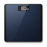 Analyseur de composition corporelle intelligent, précision 50g, capacité 180kg/400lb, avec application Bluetooth pour la maison et la salle de sport, certifié CE UKCA, vente en gros