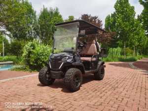 Electric 4 Seater Chinese <b>Golf</b> <b>Cart</b> CE Certified with Front Disc Brakes 30km/h Max Speed & 50-70km Range <b>for</b> <b>Sale</b> - Product Image 1
