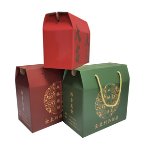 Portable <b>Kraft</b> Corrugated Embossed Fruit Packaging <b>Box</b> with Custom Logo Recyclable Foldable Carton for Fresh Fruit Gift Shipping - Product Image 2