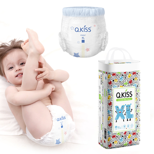 Pañales para Bebé Ultra Suaves Premium con Núcleo Super Absorbente que Mantiene a los Bebés Secos al Instante, con Prevención de Fugas 3D, Tallas S-XL-Q-Kiss - Product Image 1