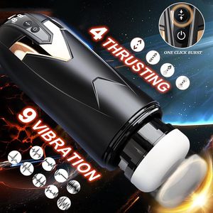 남성용 전동 텔레스코픽 가열 진동 마스터베이터 섹스토이 박스 (항공컵 포함) - Product Image 2