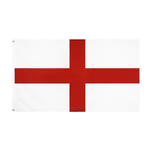 Grosir bendera inggris dan tiang-Stok Murah Bendera Inggris 100% Poliester 3*5 Kaki