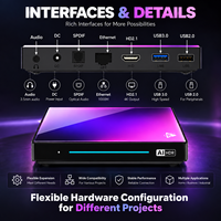 Nouvelle Box TV Intelligente H96 Max RK3576 Android 14 AI 8K Octa Core Lecteur Multimédia 5G 4 Go 16 Go de Stockage pour Utilisation en Magasin (UK/EU)