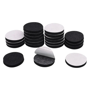 2026 Tapis en EVA auto-adhésif noir épais pour pieds <span class=keywords><strong>de</strong></span> <span class=keywords><strong>table</strong></span> et chaises, résistant aux rayures, silencieux, antidérapant, modèle maille - Product Image 1