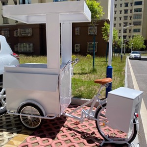 Carrito de Comida Móvil para Celebridades de Internet, Decoración Floral para Promoción de Helados, Exhibición de Marca en Centros Comerciales, Camiones de Comida - Product Image 4