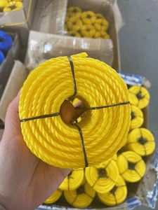 เชือกถัก PP PE ขนาด 4 มม. 3/4 เส้น  รับสั่งทำสี  ความแข็งแรงสูง - Product Image 2