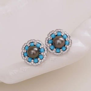 ขาตั้งแหวนเงินแท้ S925 สำหรับงาน DIY พร้อมอุปกรณ์ตกแต่งมุก ขนาด 7-10 มม. รุ่น 10101-สีทองเงิน พร้อมขาตั้งเปล่า - Product Image 2