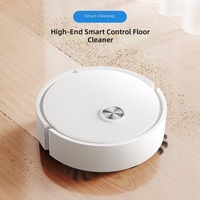 Robot aspirateur et laveur intelligent 3-en-1, nouvelle génération, étanche, avec chargement USB, en plastique, pour maison connectée