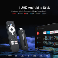 MECOOL KD3 Android TV Box 2GB 8GB Amlogic S905Y4 4K UHD Decodificador Android con Control Remoto Android, Dispositivo de Streaming para TV