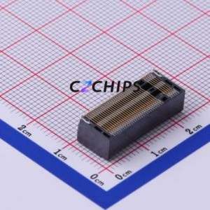 91302-85-067RDM Hard Drive Connector (SAS/SATA/M.2) SMD,P=0.5mm Connector M.2-M Key Female 67P Horizontal Mount - Product Image 2