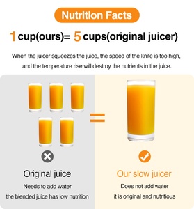New Upgraded 7layers Gear Vegetable <b>Fruit</b> Maker Wheat Grass Slow Cold Freeze Juicer - Product Image 4