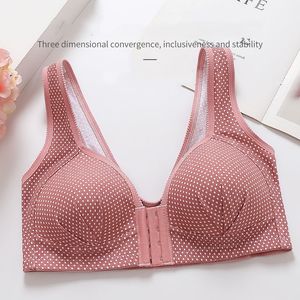 Sujetador Deportivo <span class=keywords><strong>de</strong></span> <span class=keywords><strong>Talla</strong></span> <span class=keywords><strong>Grande</strong></span> para Mujer, con Cierre Frontal, Transpirable, para Uso Diario, Nuevo Estilo, Push-Up, Sin Varillas, <span class=keywords><strong>Talla</strong></span> <span class=keywords><strong>Grande</strong></span> - Product Image 4