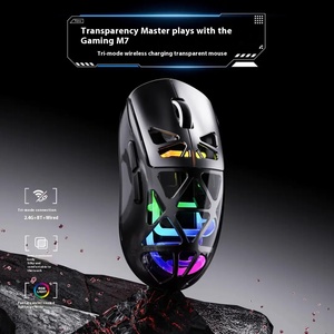 EWEADN M7 <span class=keywords><strong>Mouse</strong></span> Gaming nirkabel, <span class=keywords><strong>Mouse</strong></span> Mekanikal ringan dapat diprogram lampu latar RGB tiga Mode - Product Image 3