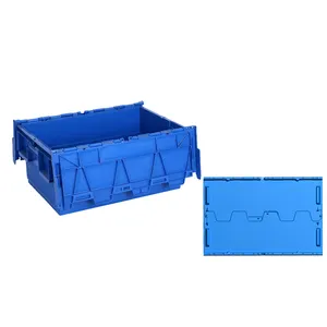 Recipiente dobrável plástico do OEM, caixa dobrável e dobrável para o armazenamento e mover-se