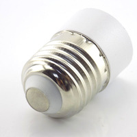 1 PIÈCES E27 à E14 Lampe Ampoule Titulaire Convertisseur Mâle Ignifuge CFL Lumière Socle Adaptateur Convertisseur Conversion pour Maïs Bougie