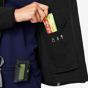 Chaquetas de uniforme de <span class=keywords><strong>enfermera</strong></span> de lana polar de invierno Chaqueta con cremallera personalizada de moda <span class=keywords><strong>Enfermera</strong></span> - Product Image 6