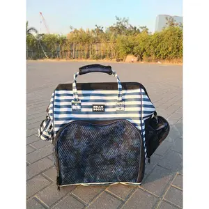 Клетчатая сумочка большой вместимости в британском стиле, 36x24x42 см