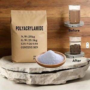 Agente Químico Viscosificador a Base de Aceite, Poliacrilamida en Polvo PAM, Floculante Catiónico Aniónico para Tratamiento de Agua, Marca Lebang 99% - Product Image 1